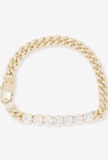MELINDA MARIA Pave Julian Loves Diamonds Bracelet