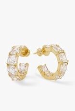 MELINDA MARIA The Queens .75' Hoops