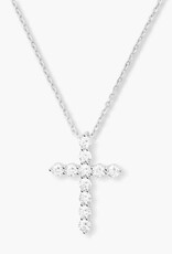MELINDA MARIA Oh She Fancy Small Cross Pendant