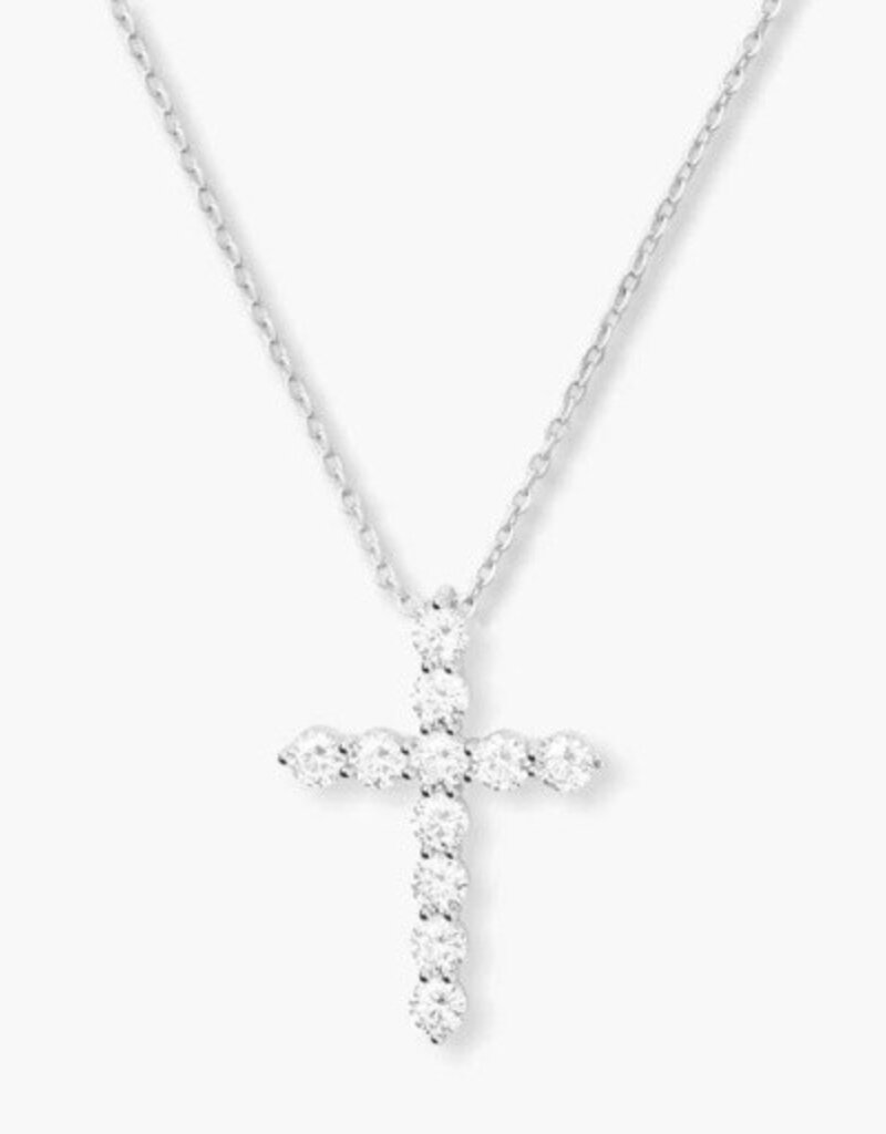 MELINDA MARIA Oh She Fancy Small Cross Pendant