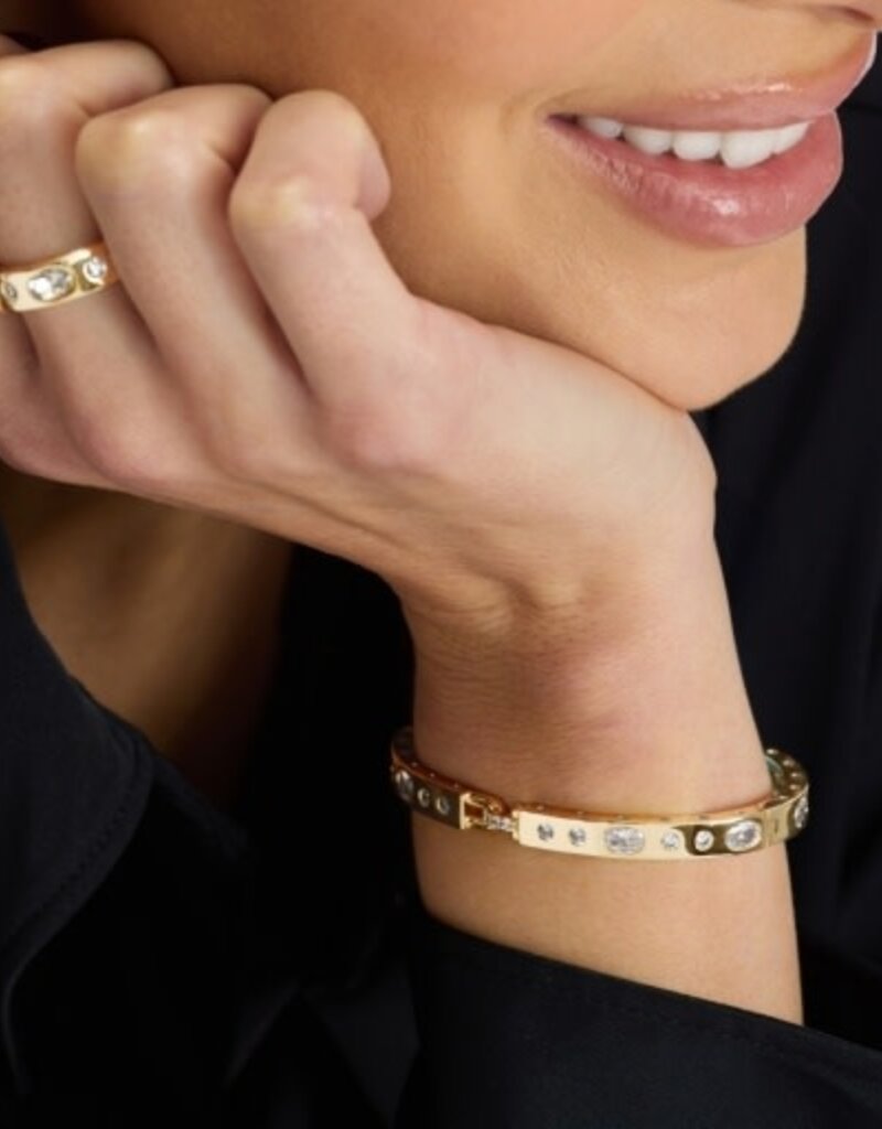 MELINDA MARIA Ashley Sunset Lock Cuff 6mm