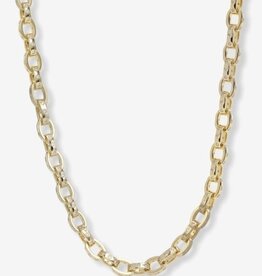 MELINDA MARIA Ashley Chain Link Necklace 9mm