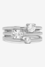 MELINDA MARIA Nina Stacked Ring