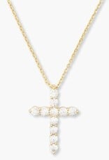 MELINDA MARIA Oh She Fancy Cross Pendant 15'
