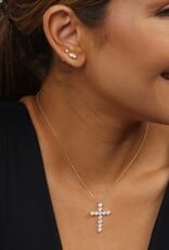 MELINDA MARIA Oh She Fancy Cross Pendant 15'