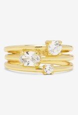 MELINDA MARIA Nina Stacked Ring