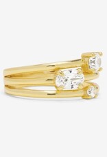 MELINDA MARIA Nina Stacked Ring