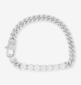 MELINDA MARIA Pave Julian Loves Diamonds Bracelet