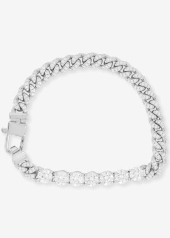 MELINDA MARIA Pave Julian Loves Diamonds Bracelet