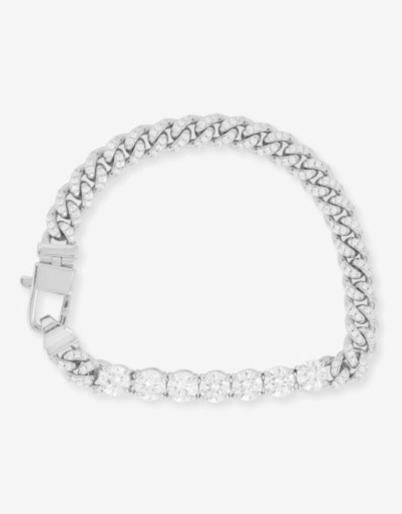 MELINDA MARIA Pave Julian Loves Diamonds Bracelet