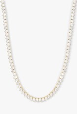 MELINDA MARIA Mama Not Your Basic Tennis Necklace 18'