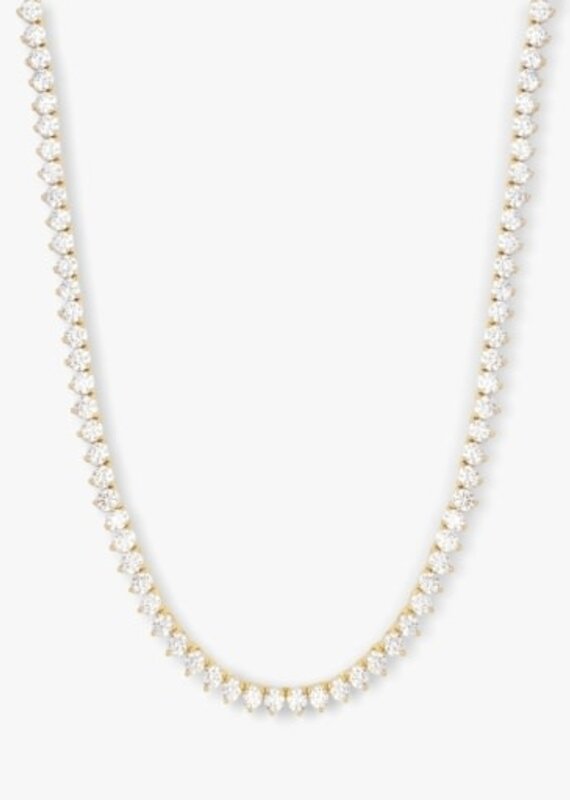 MELINDA MARIA Mama Not Your Basic Tennis Necklace 18'