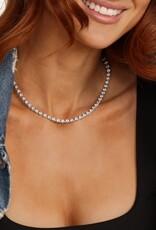 MELINDA MARIA She's an Icon Tennis Necklace 16'