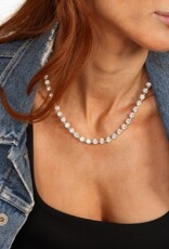 MELINDA MARIA She's an Icon Mama Tennis Necklace 18'