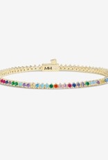 MELINDA MARIA Baby Not Your Basic Tennis Bracelet