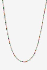 MELINDA MARIA Baby Not Your Basic Tennis Necklace 18"