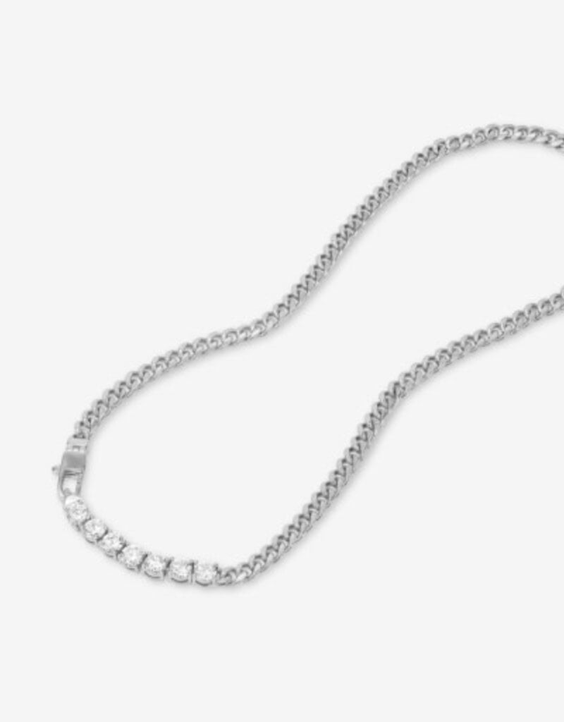 MELINDA MARIA Baby Julian Loves Diamonds Necklace 18'