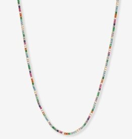 MELINDA MARIA Baby Heiress Tennis Necklace