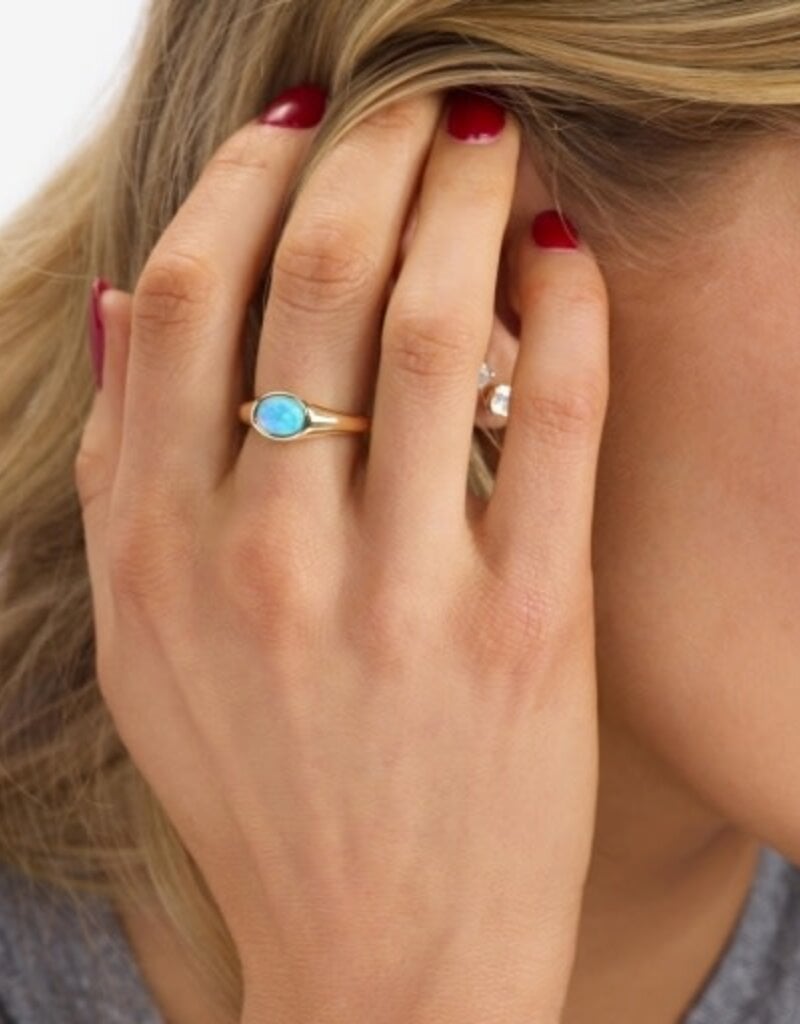 MELINDA MARIA She's a Boss Signet Ring