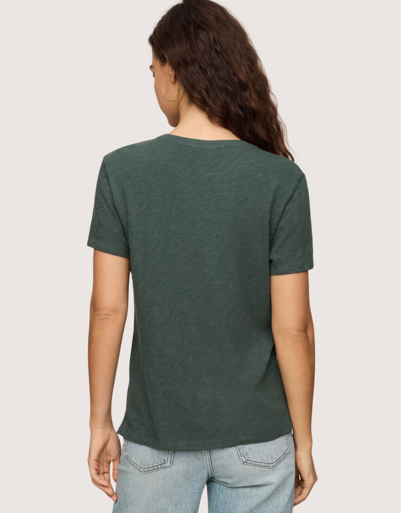 Z SUPPLY Foundation Slub Tee Emerald Cove