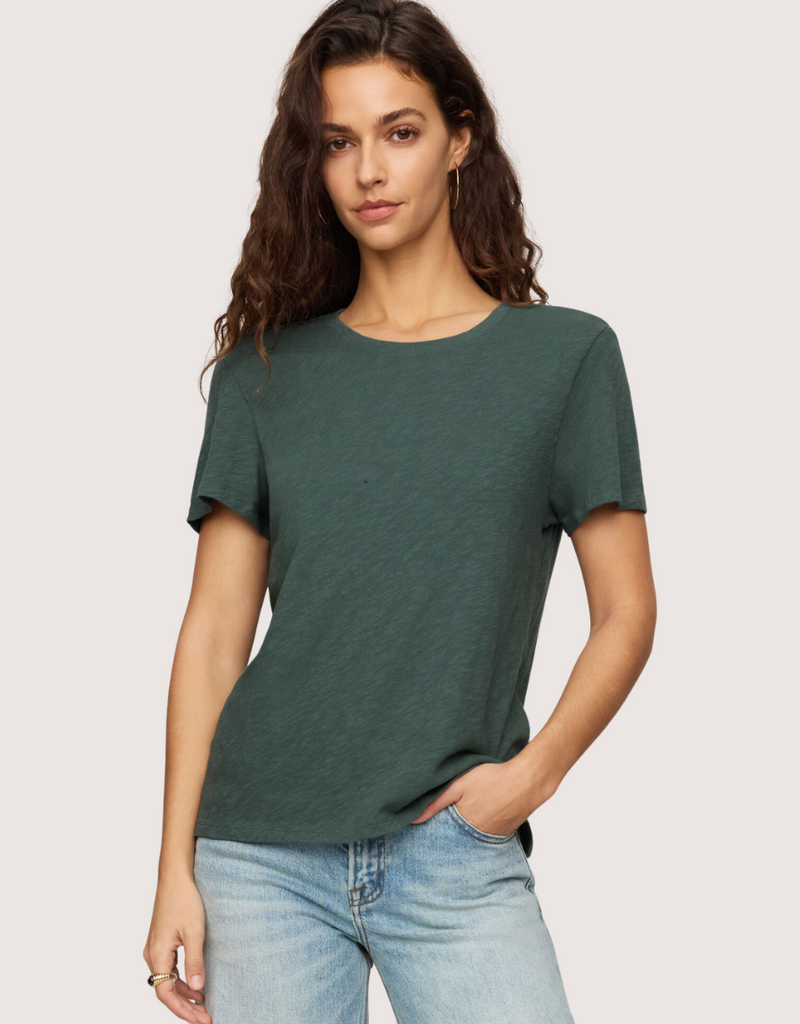 Z SUPPLY Foundation Slub Tee Emerald Cove
