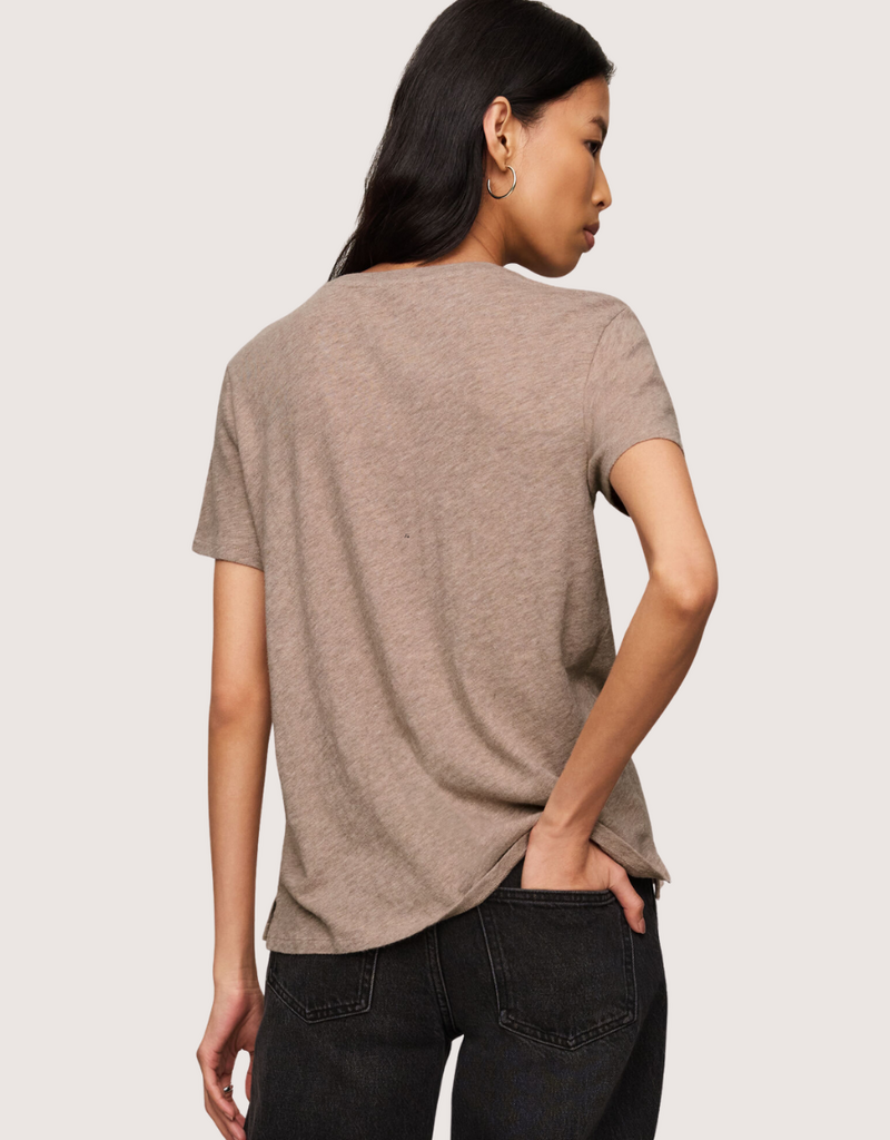 Z SUPPLY Foundation Slub Tee Heather Ash