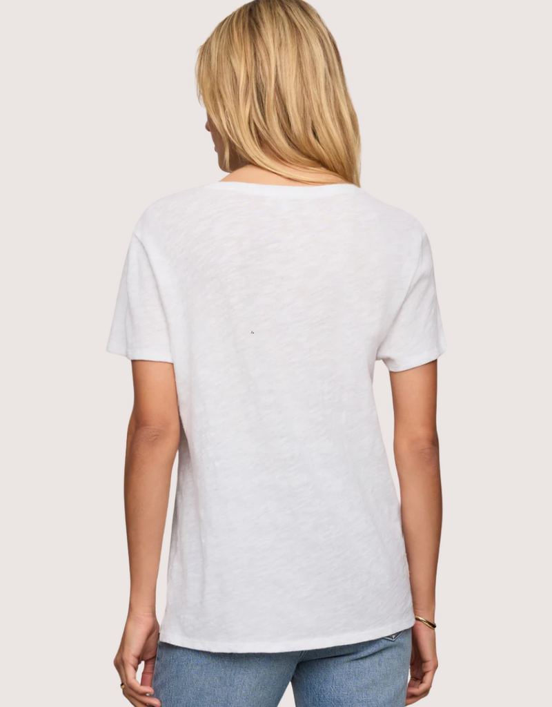 Z SUPPLY Foundation Slub Tee White