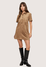Z SUPPLY Leone Suede Mini Dress