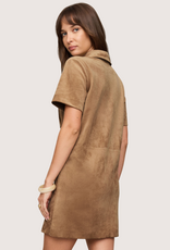 Z SUPPLY Leone Suede Mini Dress