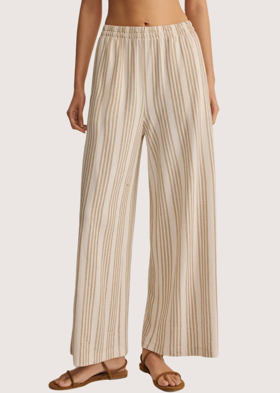 Z SUPPLY Scout Knit Stripe Pant Cloud