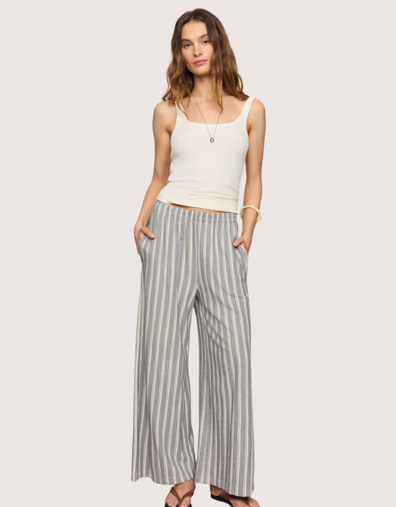 Z SUPPLY Scout Knit Stripe Pant Eclipse