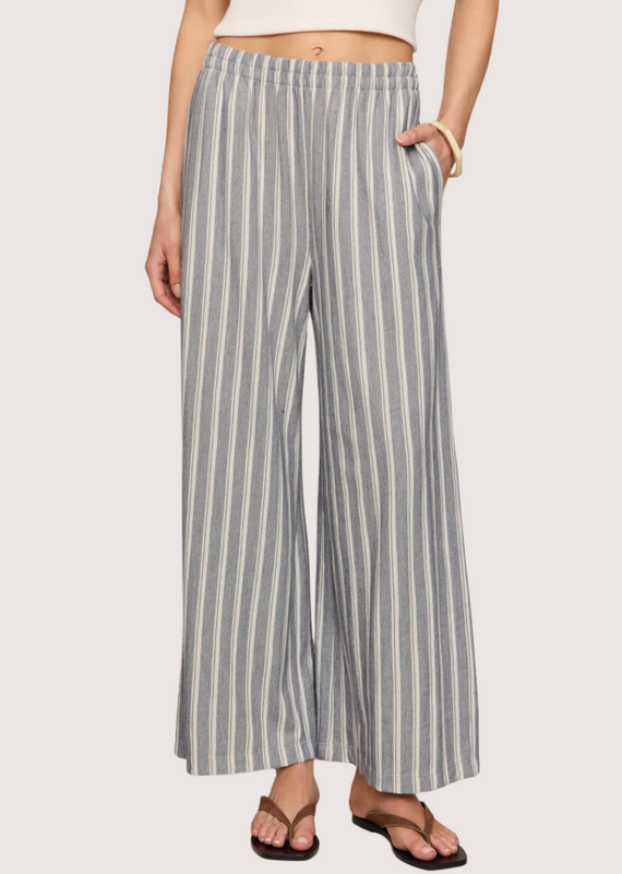 Z SUPPLY Scout Knit Stripe Pant Eclipse