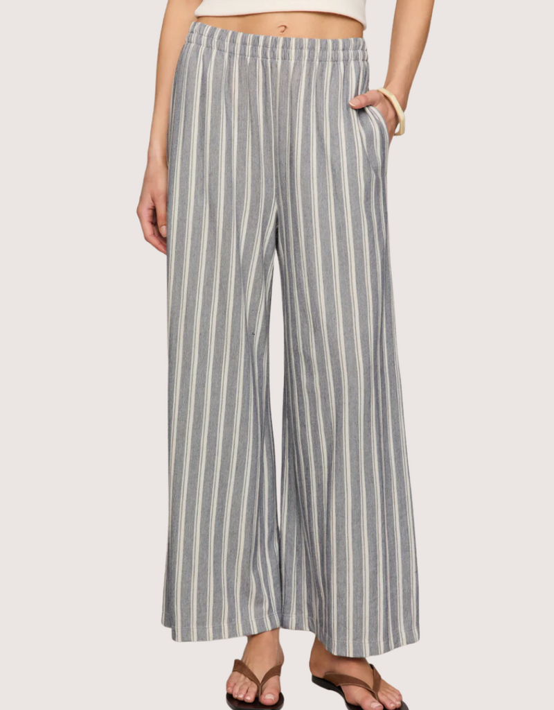 Z SUPPLY Scout Knit Stripe Pant Eclipse
