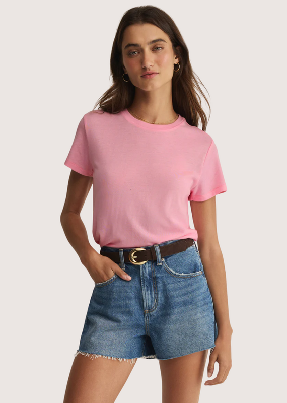 Z SUPPLY Tourist Tee Pink Sunrise