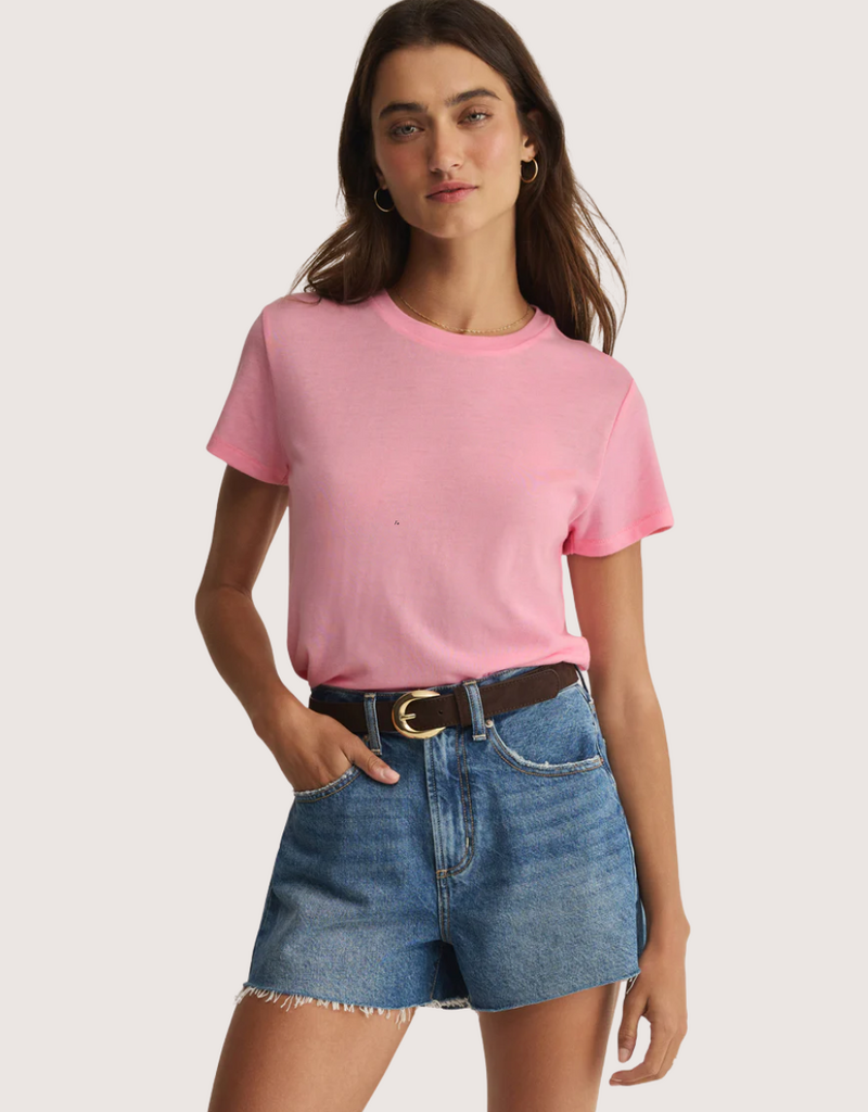 Z SUPPLY Tourist Tee Pink Sunrise