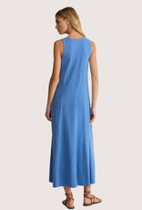 Z SUPPLY Waters Edge Midi Dress Marina