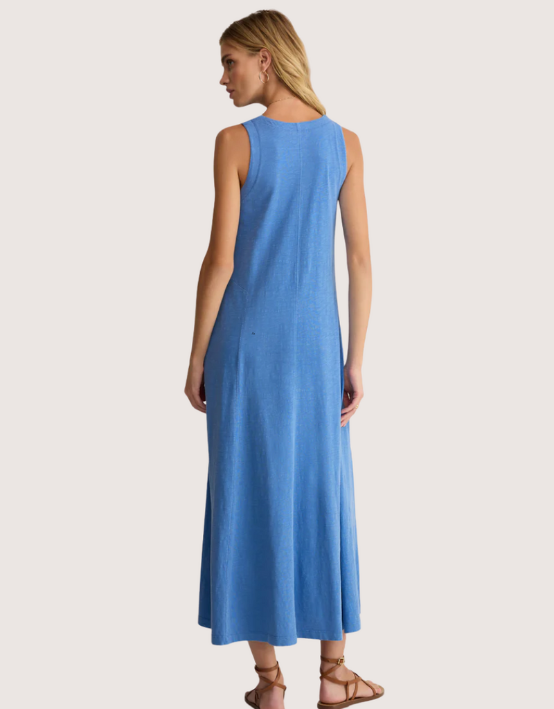 Z SUPPLY Waters Edge Midi Dress Marina