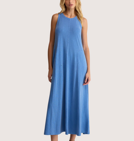 Z SUPPLY Waters Edge Midi Dress Marina
