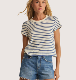 Z SUPPLY Junie Striped Tee True Navy