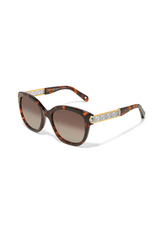 BRIGHTON Intrigue Amber Tortoise Sunglass