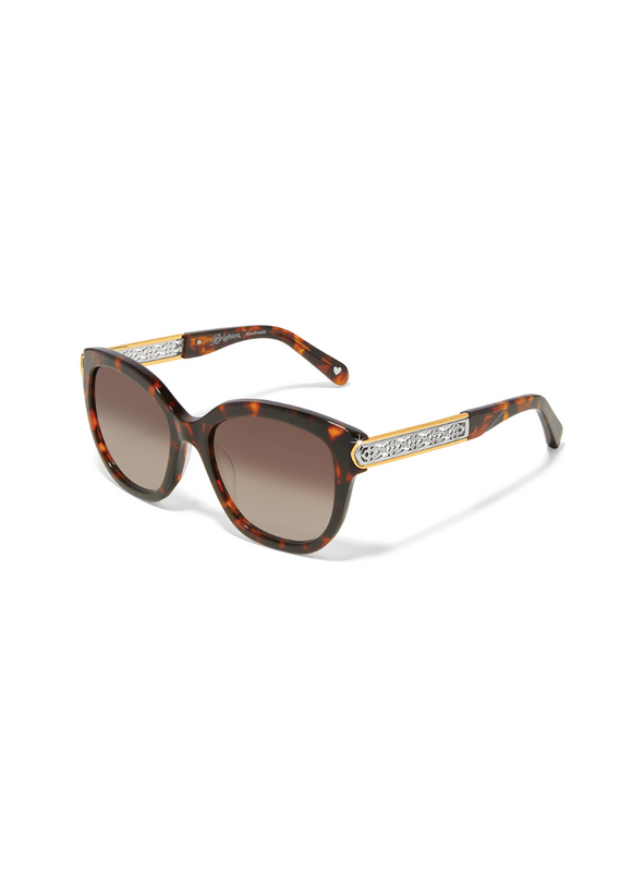 BRIGHTON Intrigue Amber Tortoise Sunglass
