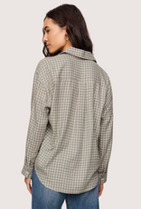 Z SUPPLY River Plaid Button Up Emerald Cove