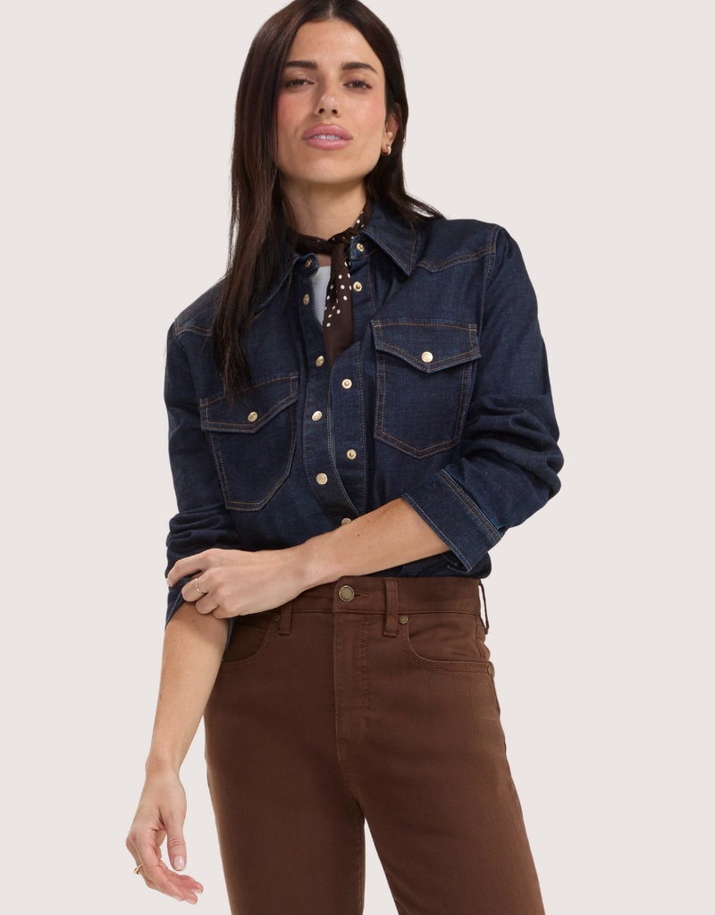 Liverpool Los Angeles Western Slim Shirt