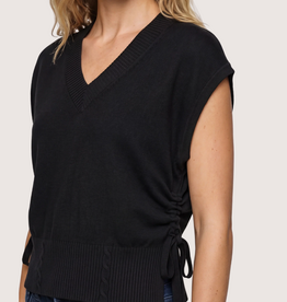 Liverpool Los Angeles V-neck Dolman Sweater W/ Ties