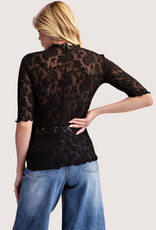 Stretch Waffle Design Top