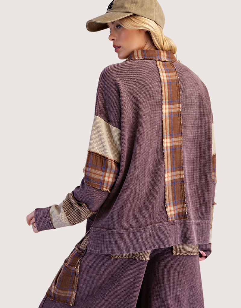 Mocha Long Sleeve Top