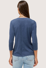 JOHNNY WAS Sarai 3/4 Sleeve V-Neck Tee
