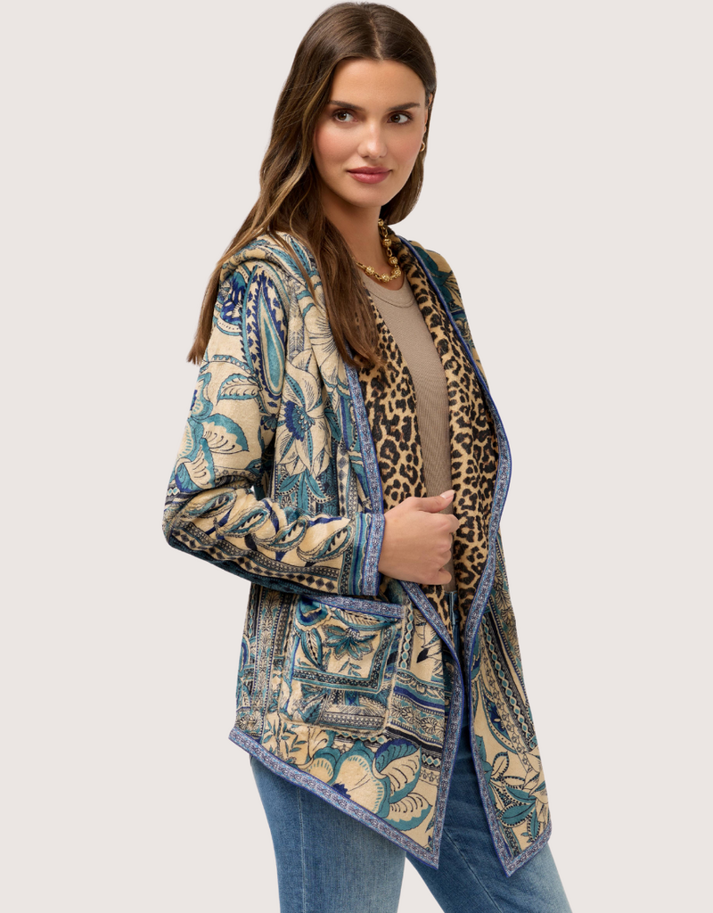 JOHNNY WAS Joan Sherpa Reversible Jacket