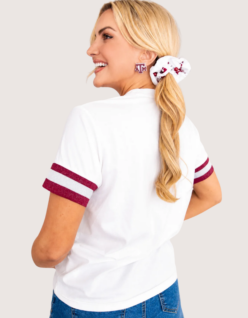 Brianna Cannon Texas A&M Sparkle Logo T-Shirt