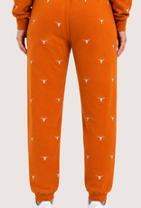 Brianna Cannon Texas Embroidered Fleece Sweatpants